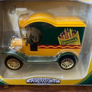 Collectable vintage Ford Crayola coin bank truck